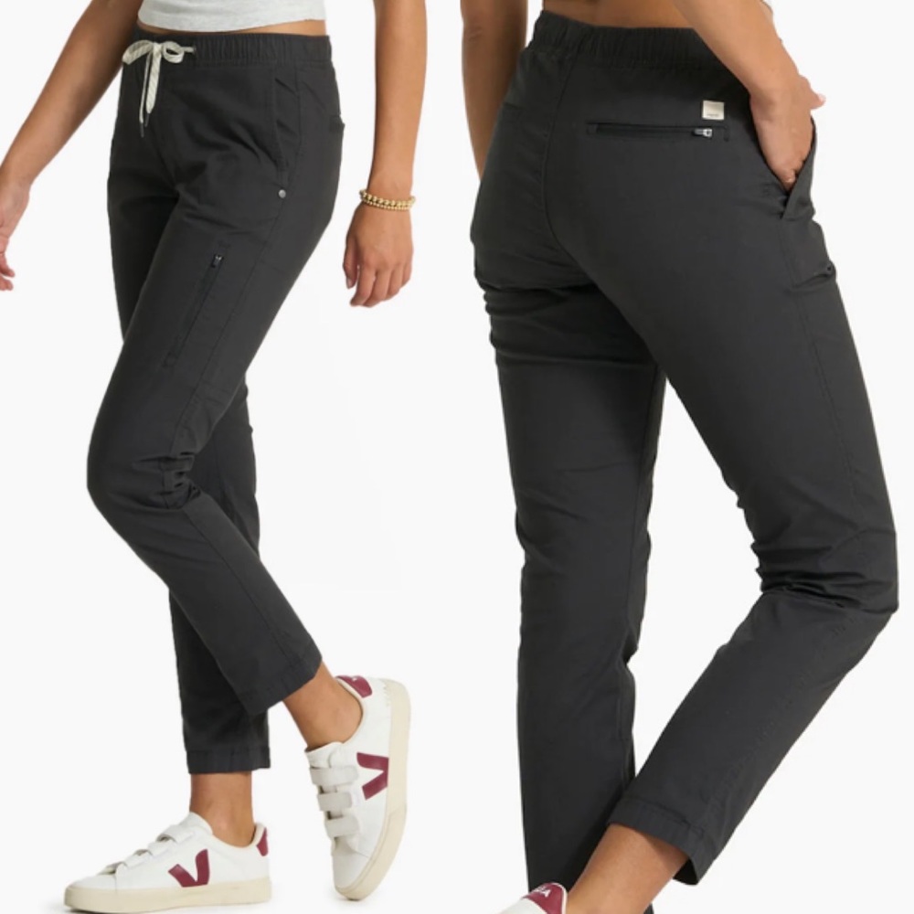 Classic Utility Jogger Pants - Black